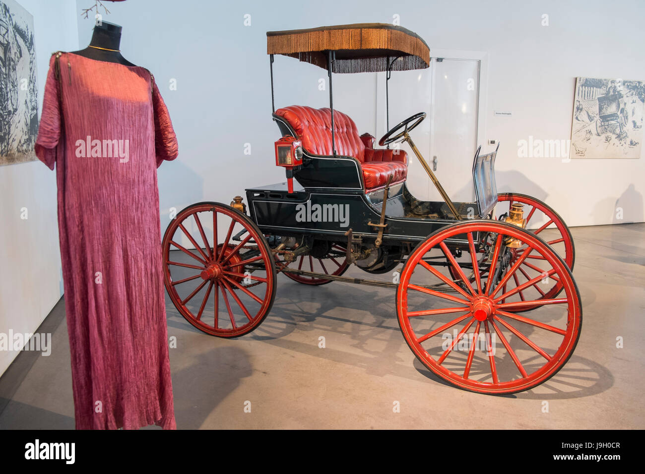 1898 Winner. Automomile museum of Málaga, Andalusia, Spain Stock Photo