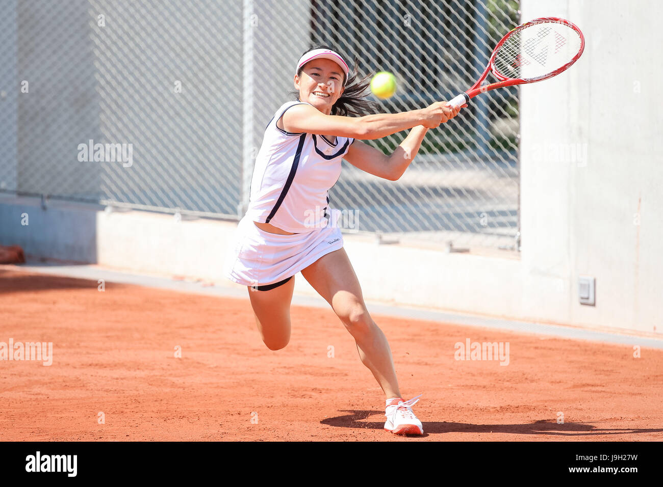 Paris, France. 1st June, 2017. Shuko Aoyama (JPN) Tennis : Shuko Aoyama
