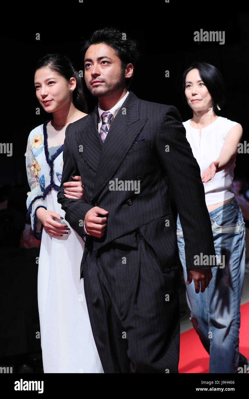 Japanese actor Takayuki Yamada attends the opening ceremony of the Short  Shorts Film Festival & Asia 2017 in Tokyo, Japan on June 1, 2017. Credit:  Naoki Nishimura/AFLO/Alamy Live News Stock Photo - Alamy