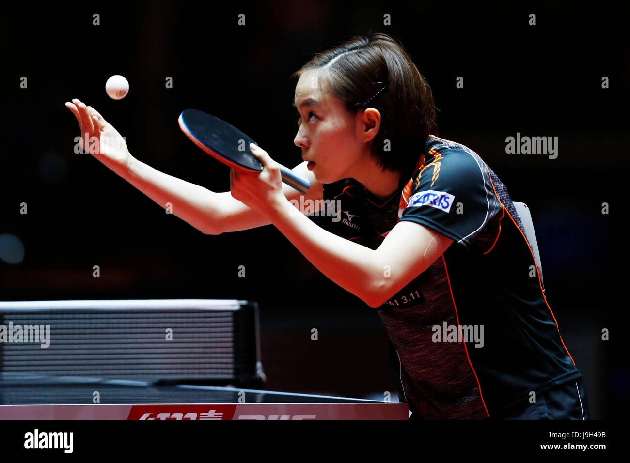 Dusseldorf, Germany. 1st June, 2017. Kasumi Ishikawa (JPN) Table Tennis : 2017  World Table Tennis Championships Women's