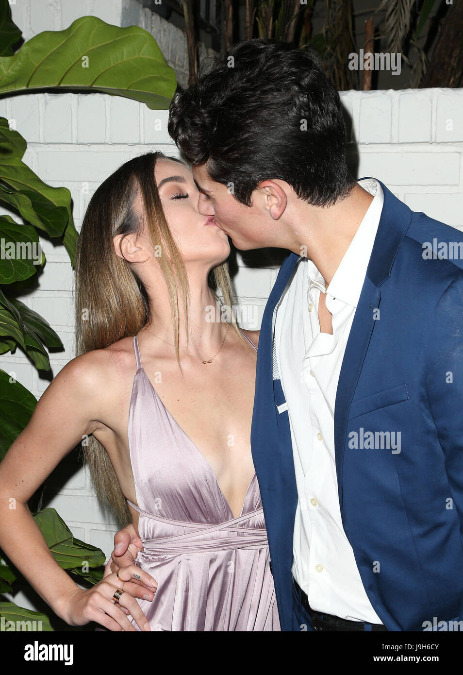 Los Angeles, USA. 1st Jun, 2017. Sierra Furtado, Alex Terranova, at Prive Eyewear Launch Party at Chateau Marmont, California on June 01, 2017. Credit: Faye Sadou/MediaPunch Stock Photo