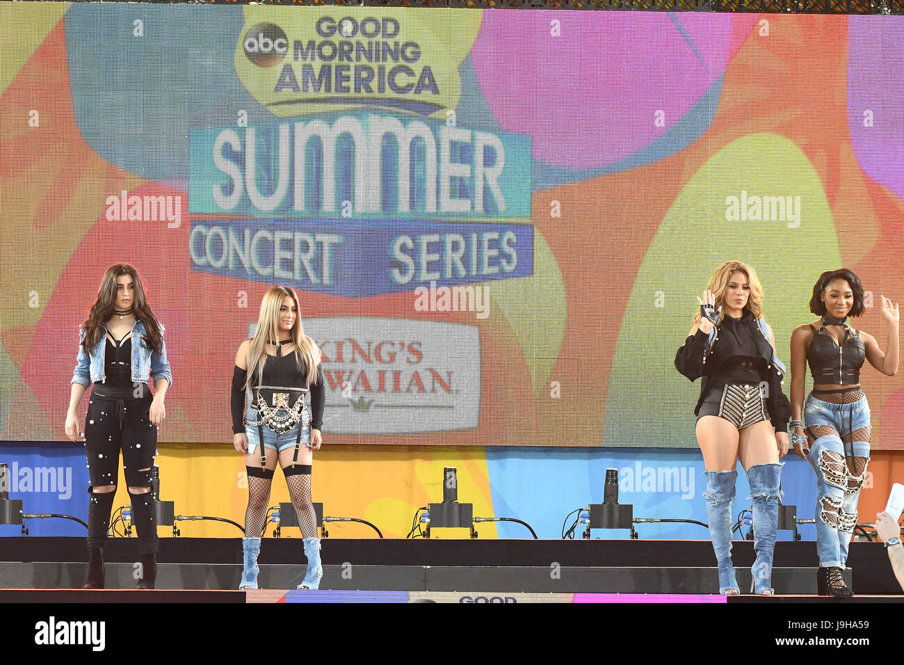 NEW YORK, NY - June 2 :Lauren Jauredu, Dinah Jane Ally Brooke and