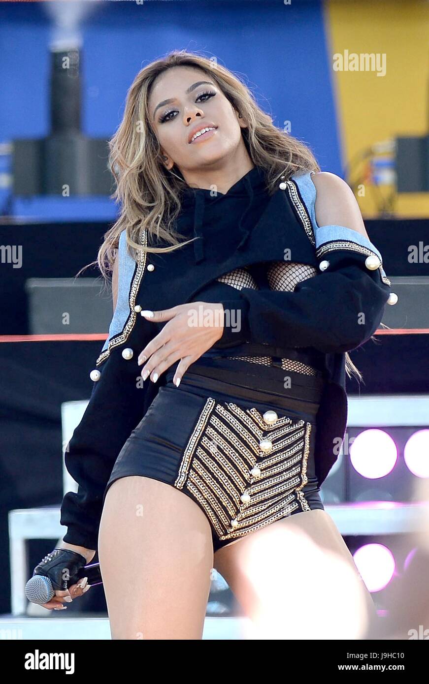 New York, NY, USA. 2nd June, 2017. Dinah Jane Hansen, Fifth Harmony on  stage for Good Morning America (GMA) Summer Concert Series with Fifth  Harmony, Rumsey Playfield in Central Park, New York,