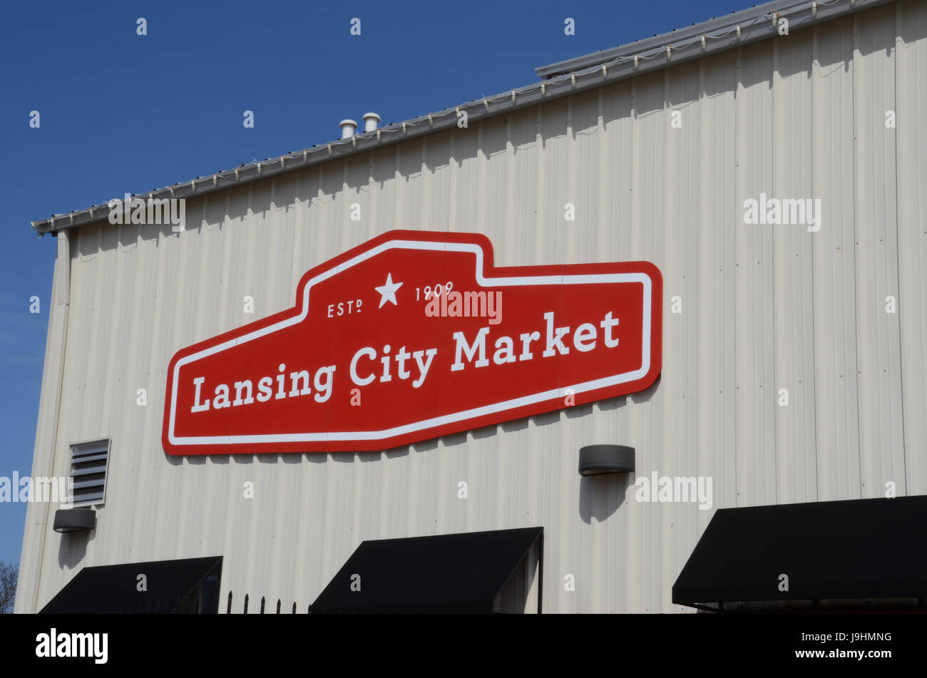 LANSING, MI MARCH 26 The Lansing City Market, whose sign is shown