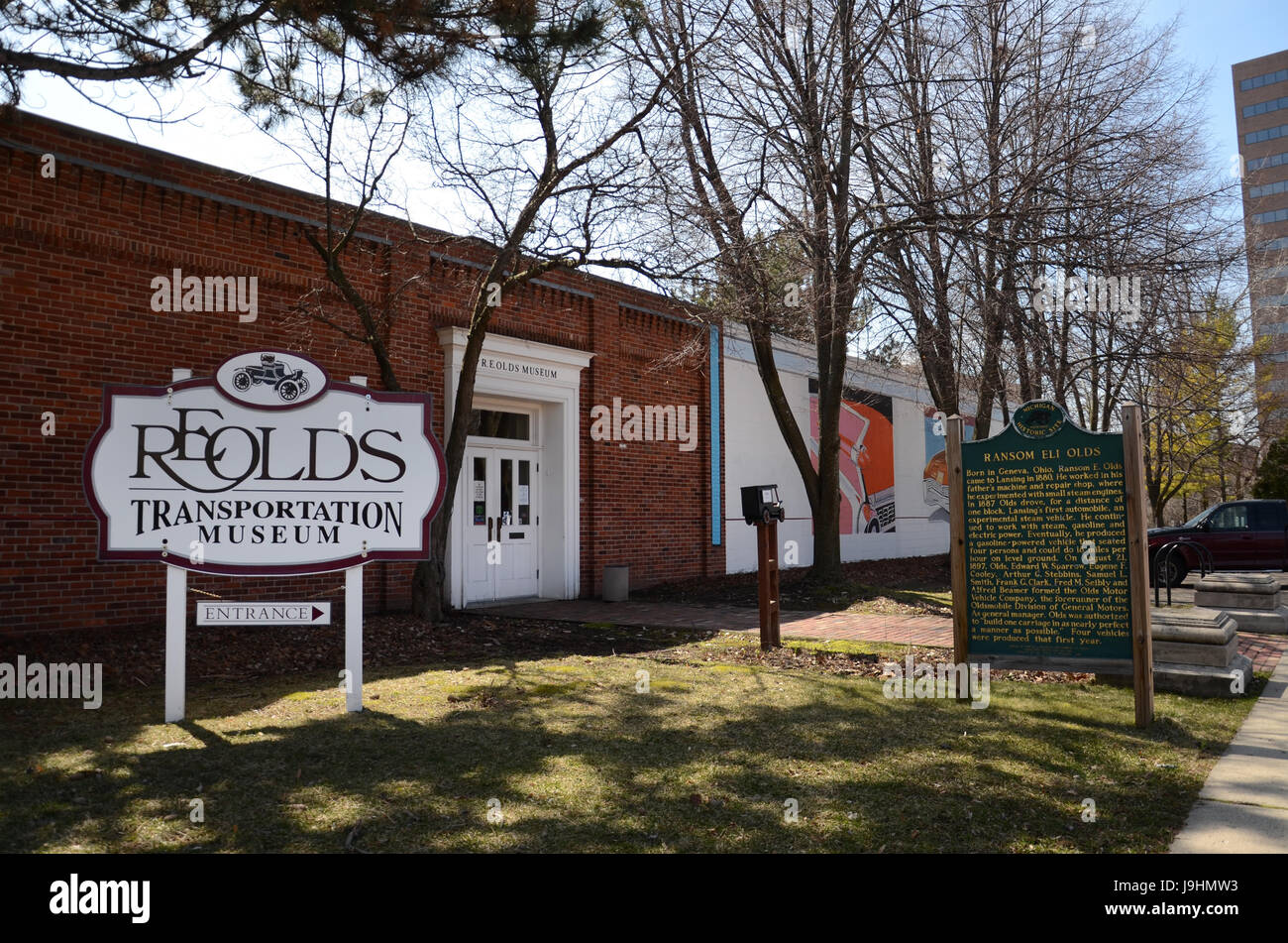 LANSING, MI MARCH 27 Lansing’s Olds Transportation Museum, shown on