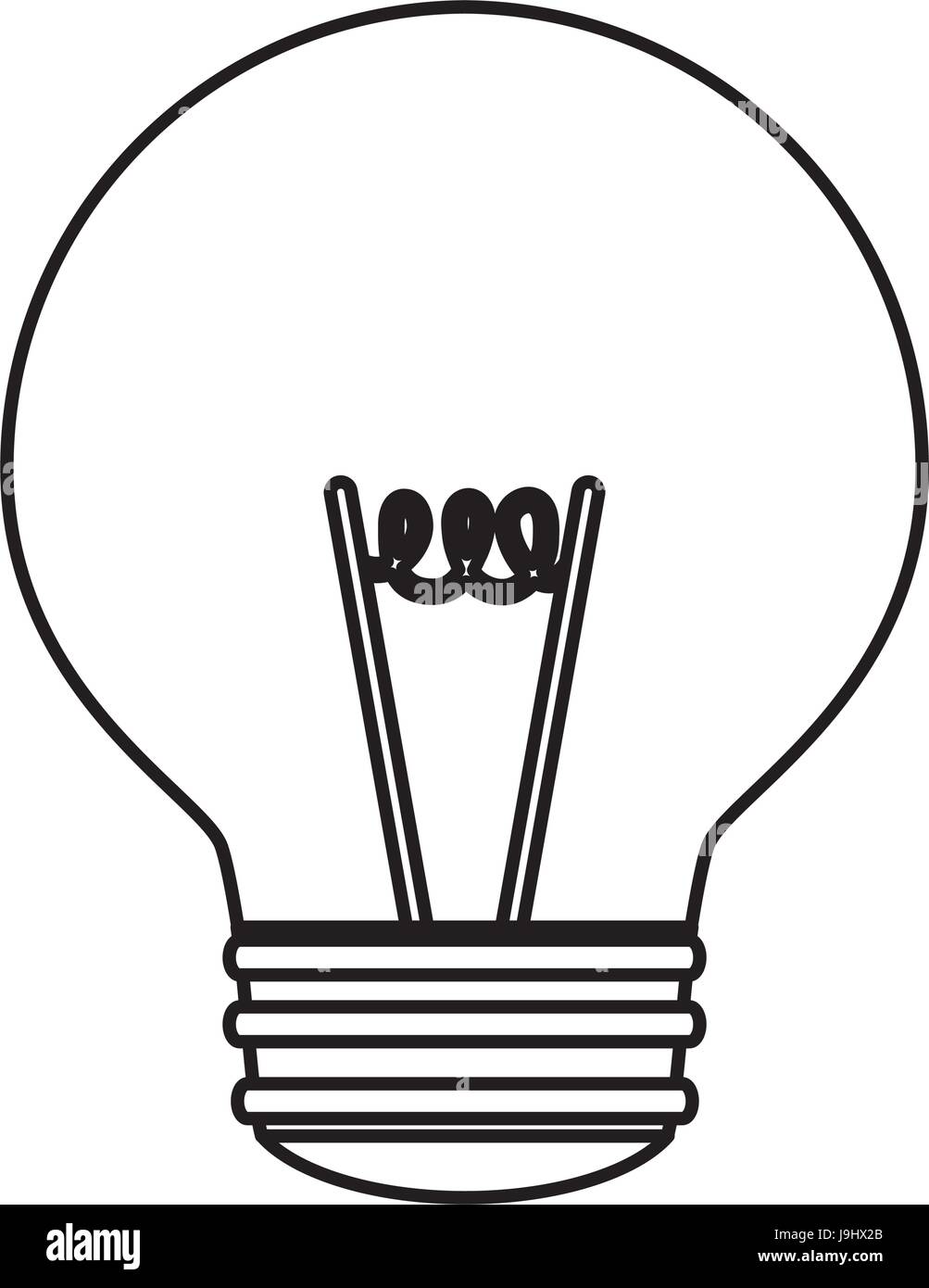 light bulb icon Stock Vector Image & Art - Alamy