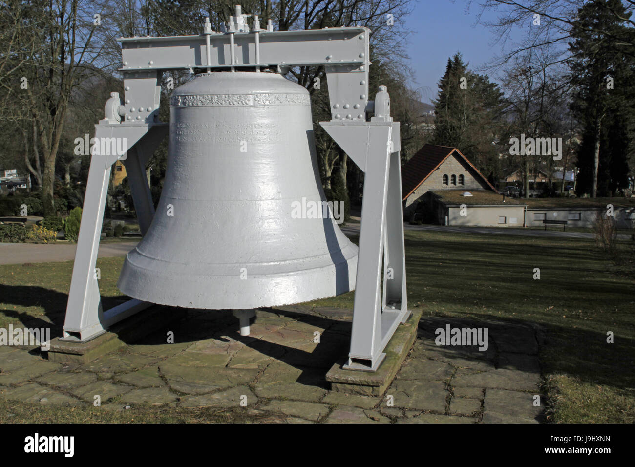 cemetery, bell, lower saxony, church bell, cemetery, bell, lower saxony, church Stock Photo