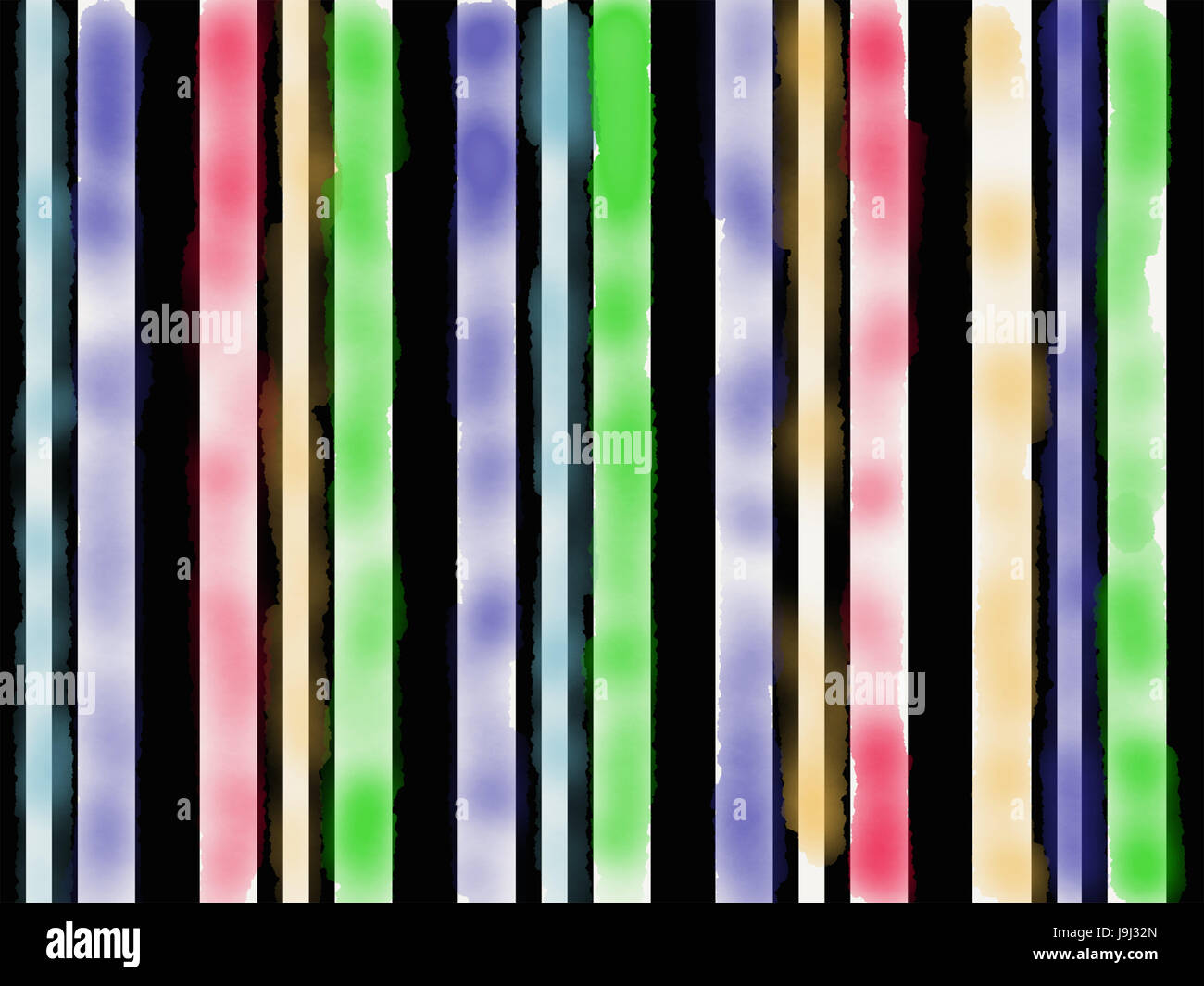 illustration of hand drawn seamless colorful pattern Stock Photo - Alamy