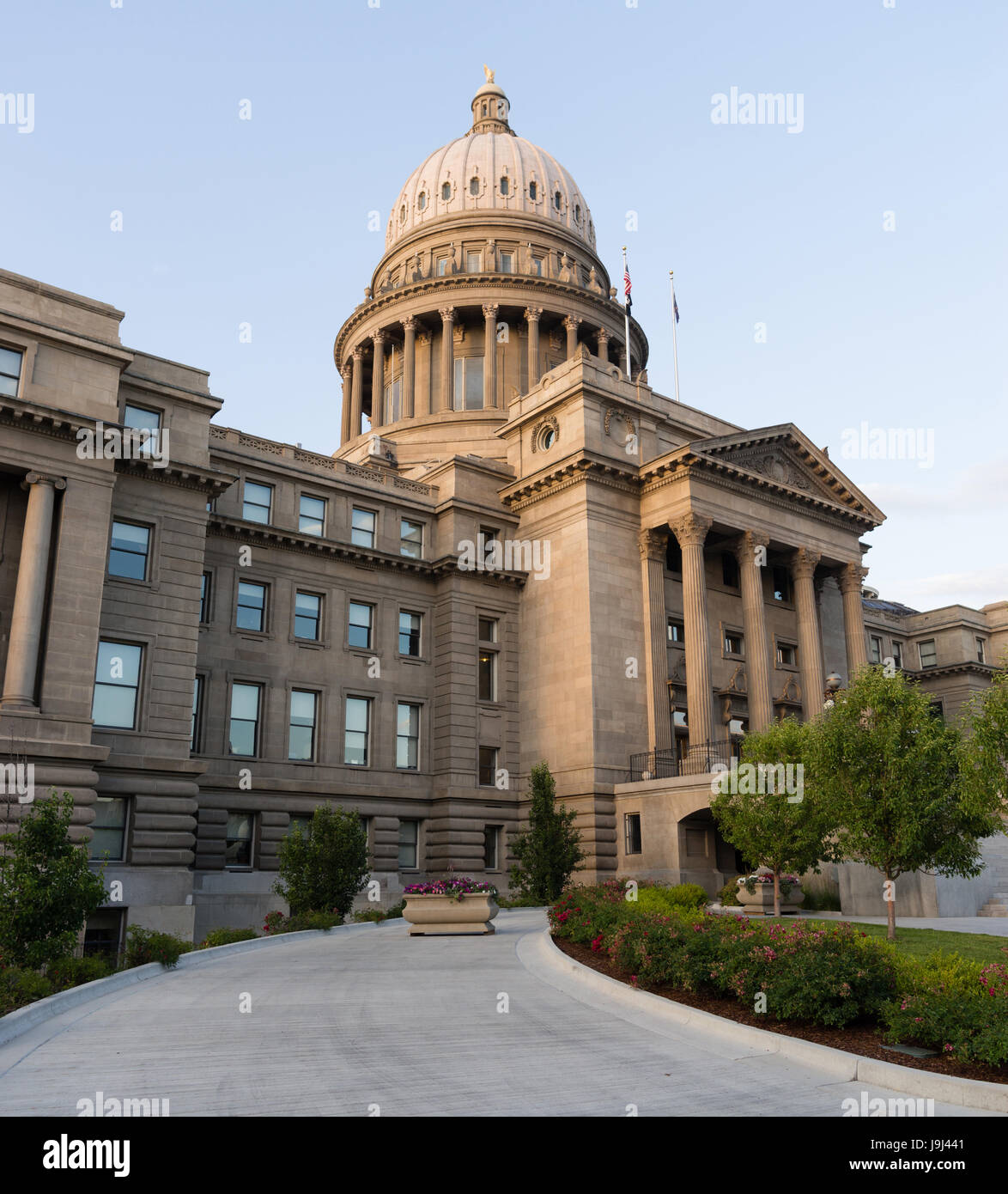 This architectural marvel is the place Idaho's Government works Stock ...