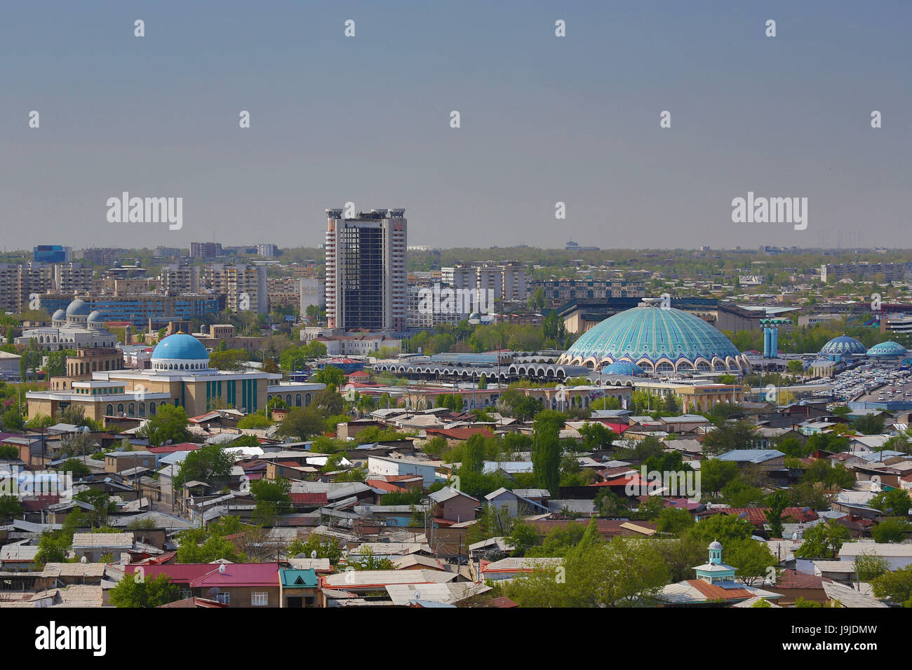 Uzbekistan, Tashkent City, Chorsu Market Dome Stock Photo Alamy
