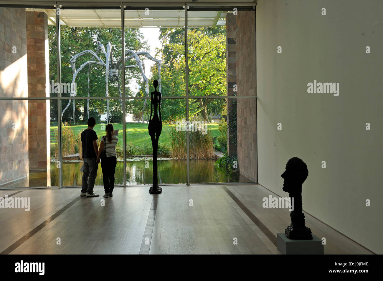 Switzerland, Basel, Beyeler Foundation by the architect Renzo Piano