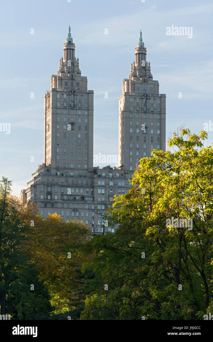 San Remo Towers, Central park, Manhattan, New York city, New York, the ...