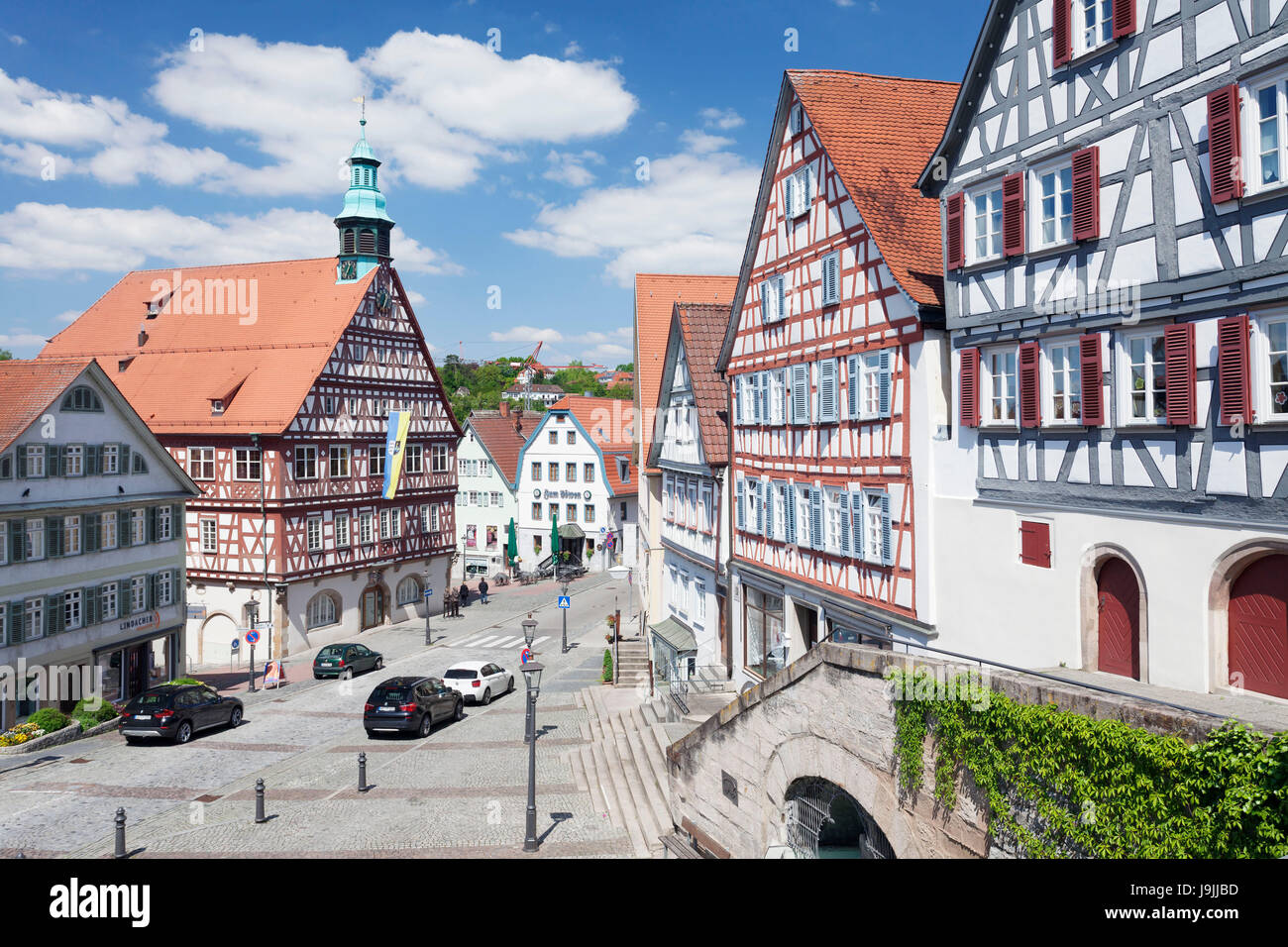 Backnang town house hires stock photography and images Alamy