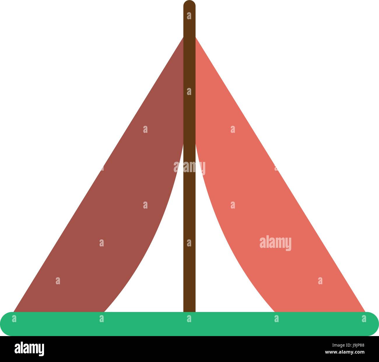 camping tent icon image Stock Vector Image & Art - Alamy