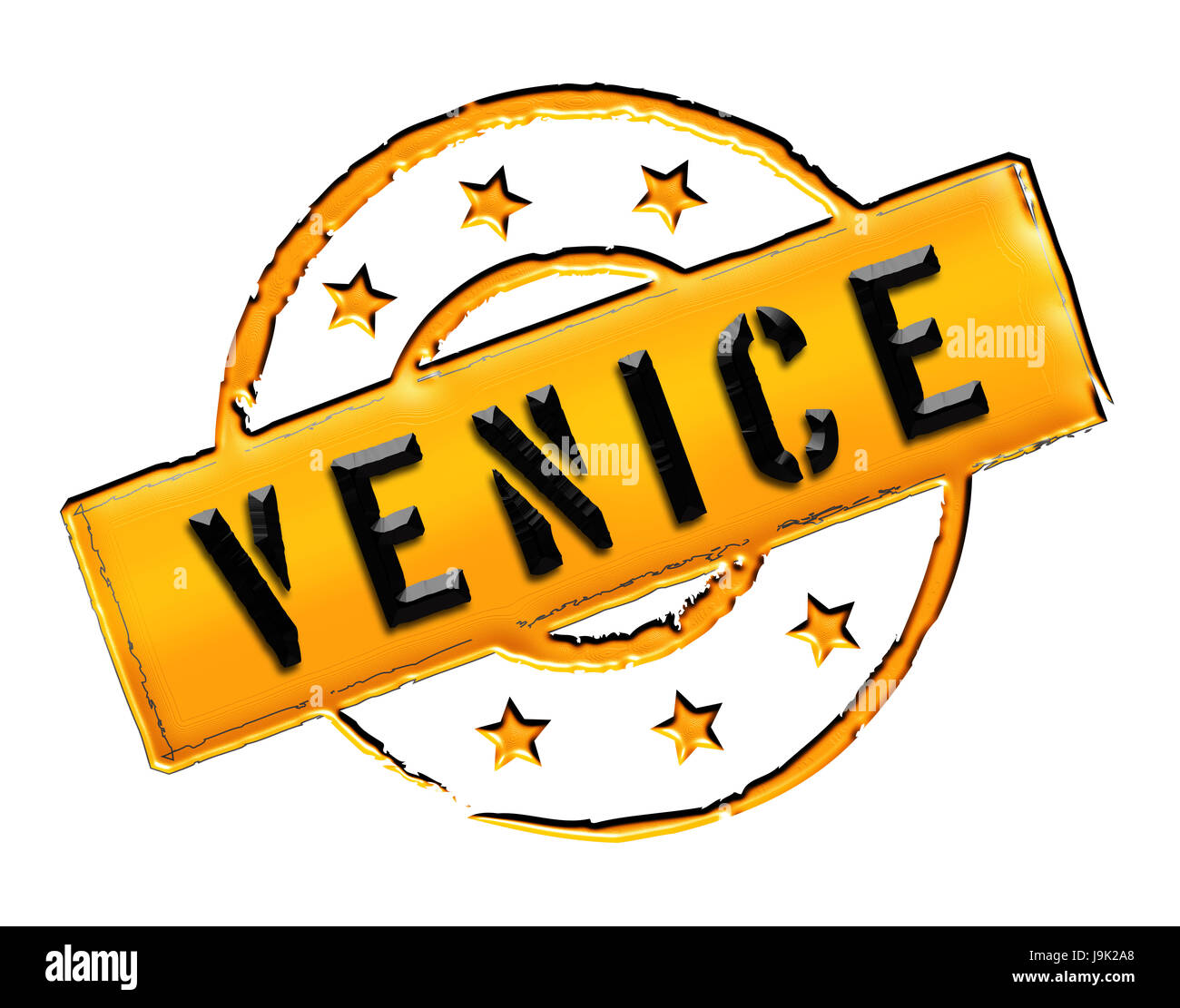 venice, italia, italy, isolated, bridge, venice, gondolas, gondola, caution, Stock Photo