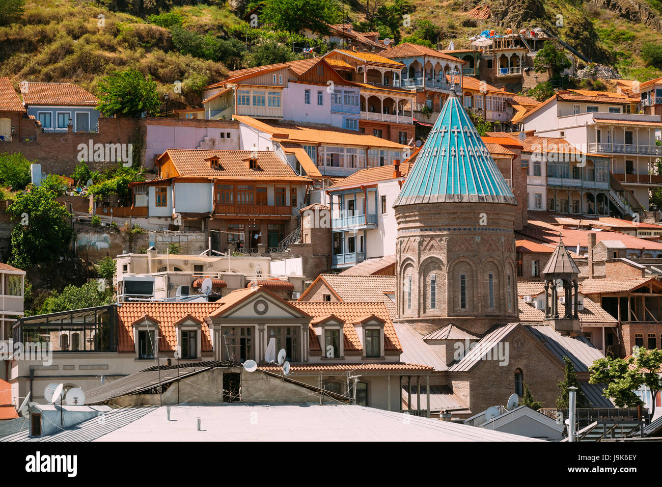 Saint Armenian Cathedral of Tbilisi. Church in Tbilisi,
