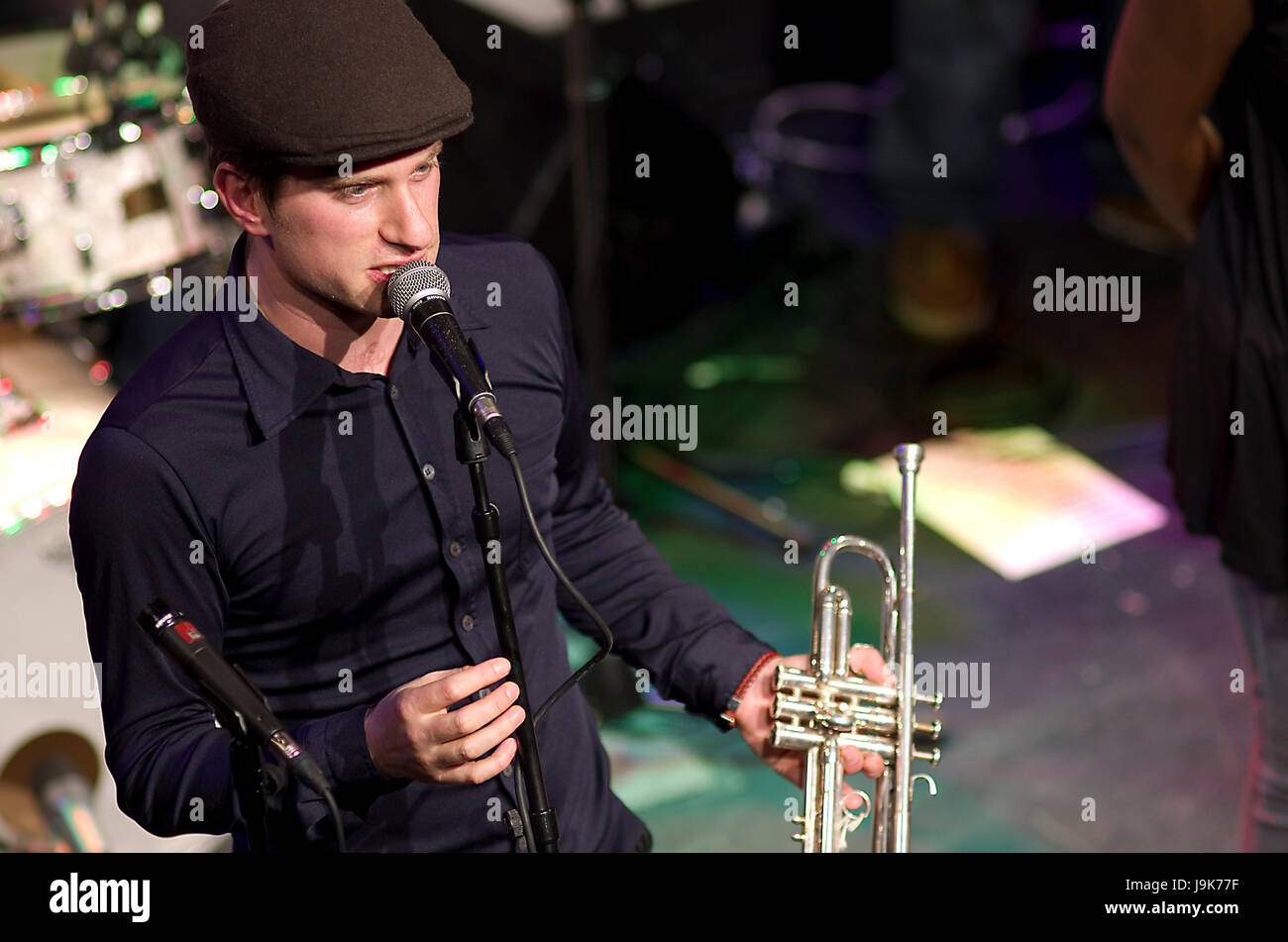 Captain Ska with trumpet player Jake Painter in the fore in a 2012