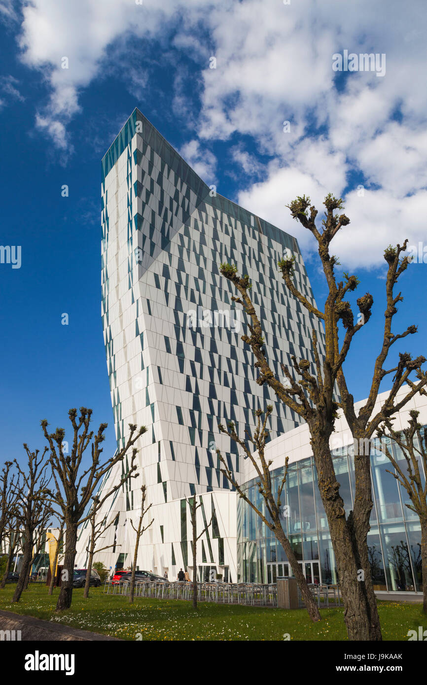 Denmark, Zealand, Copenhagen, Bella Sky Hotel Towers Stock Photo