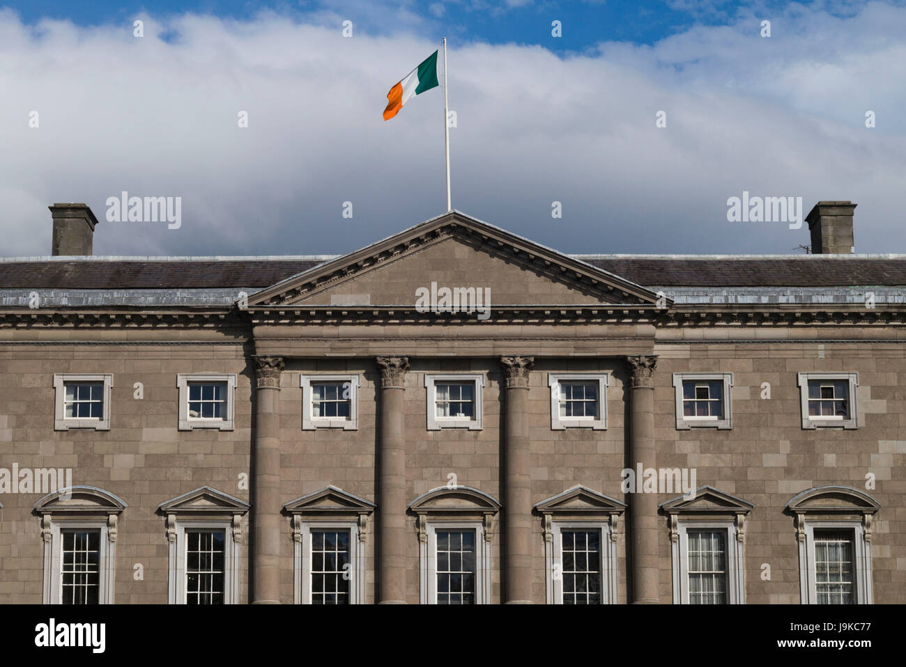 Ireland, Dublin, Leinster House, Irish Parliament Stock Photo Alamy