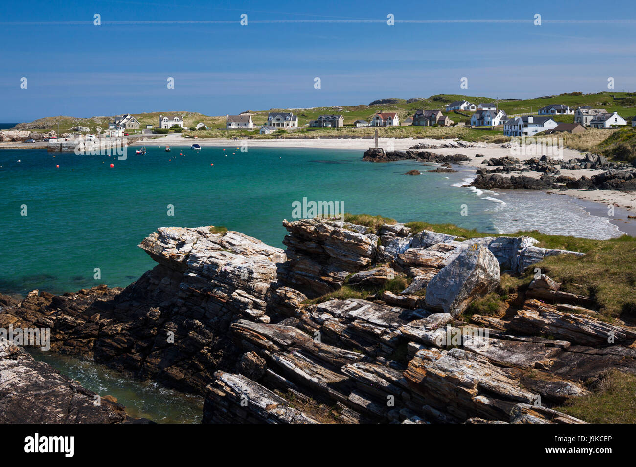 Ireland, County Donegal, Dunfanaghy, small harbor Stock Photo
