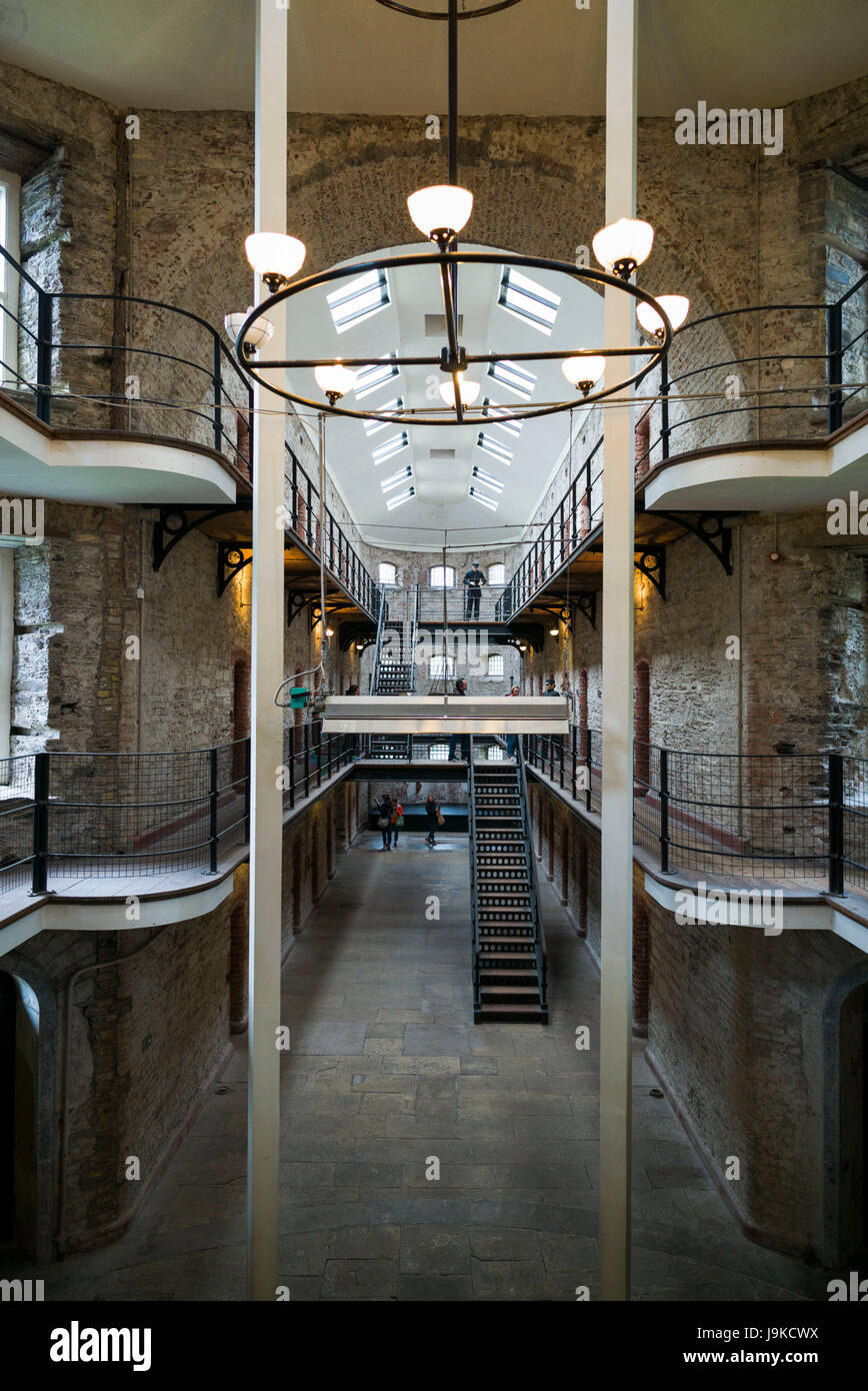 Ireland, County Cork, Cork City, Cork City Gaol, jail museum, West Wing