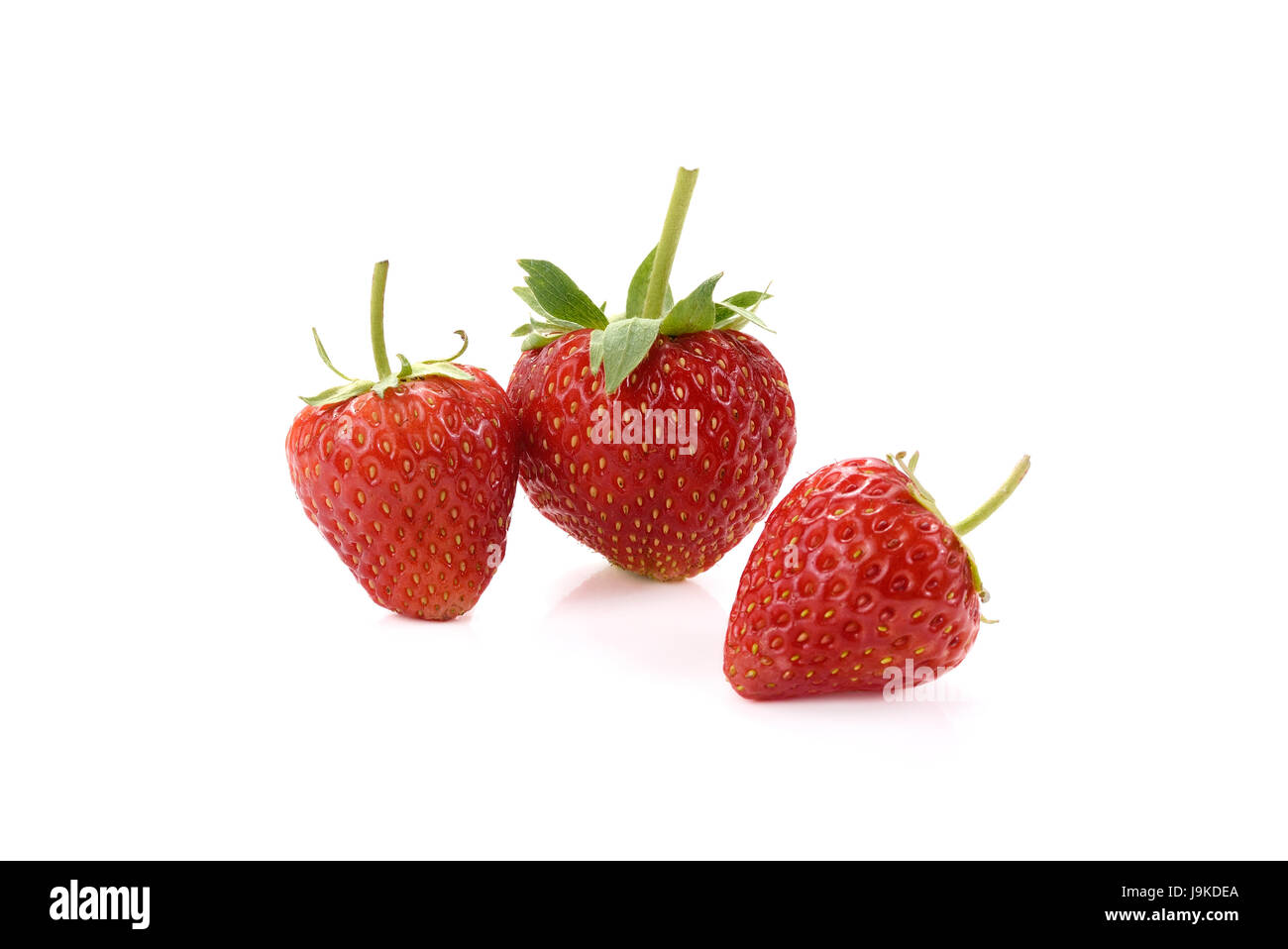 strawberry isolated on white background Stock Photo - Alamy