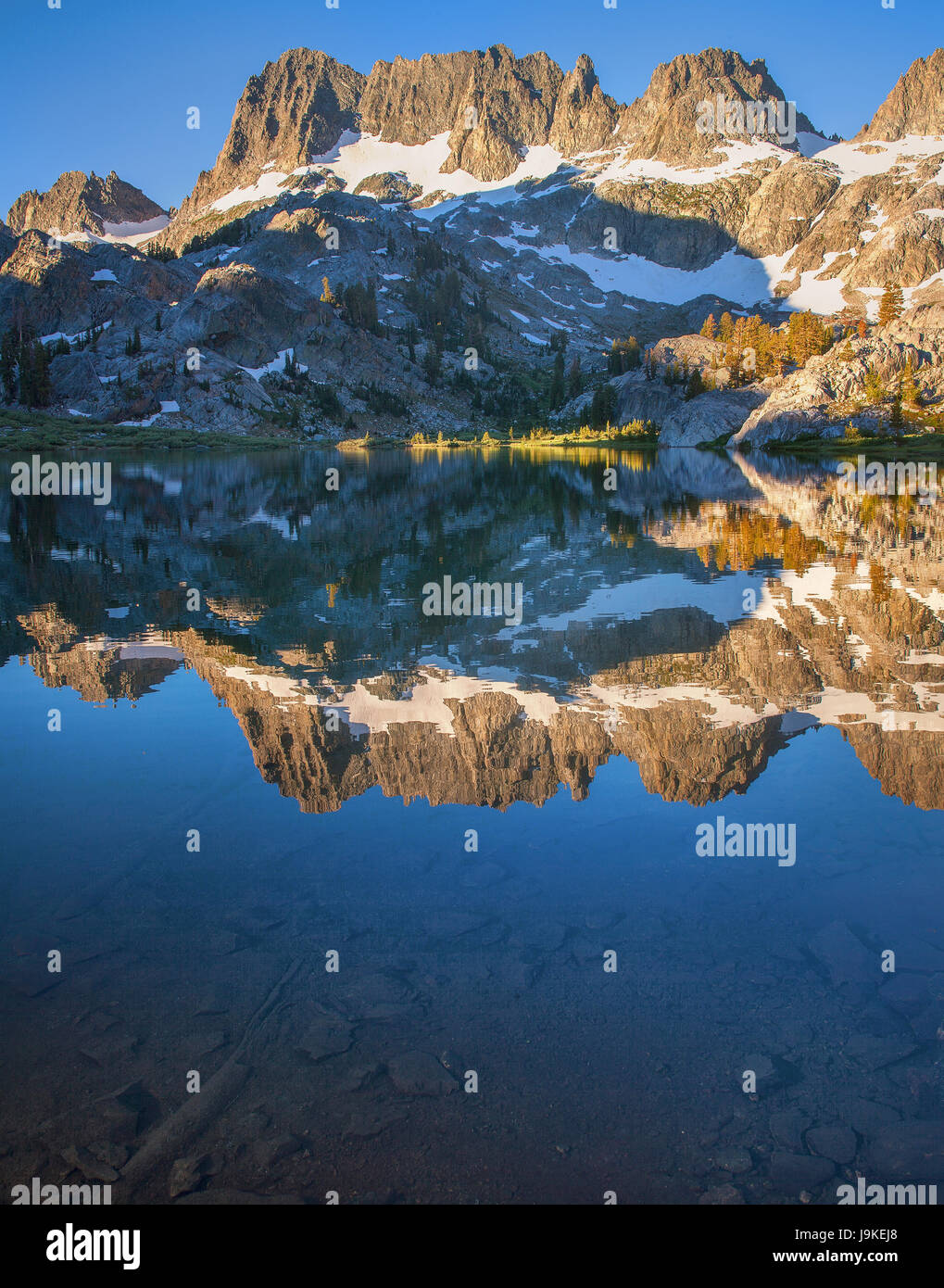 Ansel Adams Wilderness in the Eastern Sierras Stock Photo