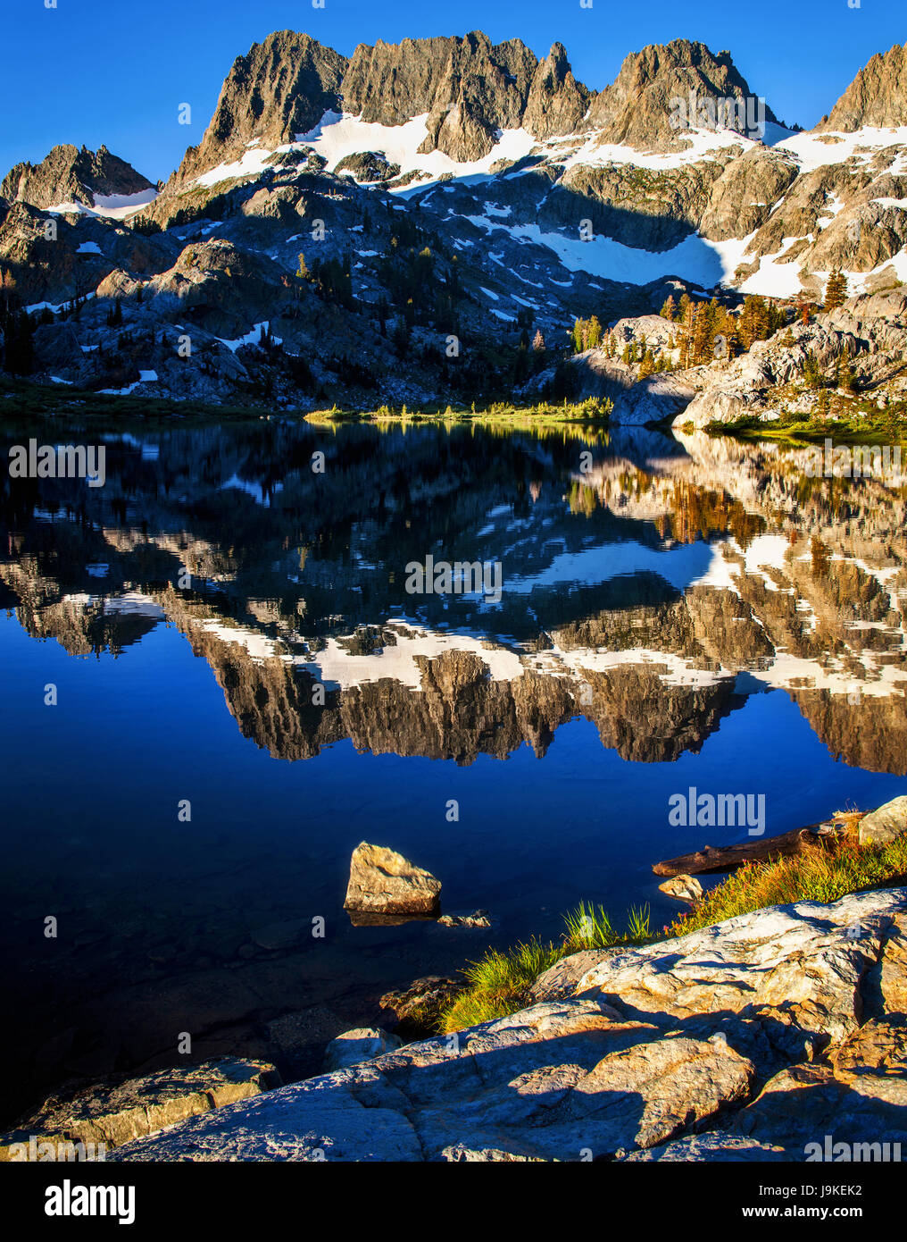 Ansel Adams Wilderness in the Eastern Sierras Stock Photo