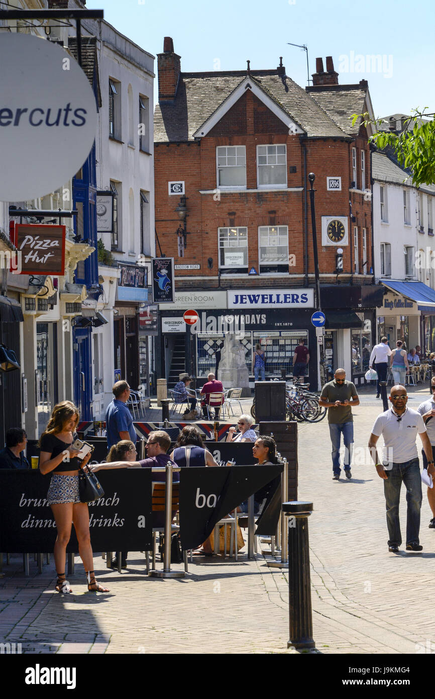Moulsham Street Chelmsford, Essex, England, UK Stock Photo Alamy