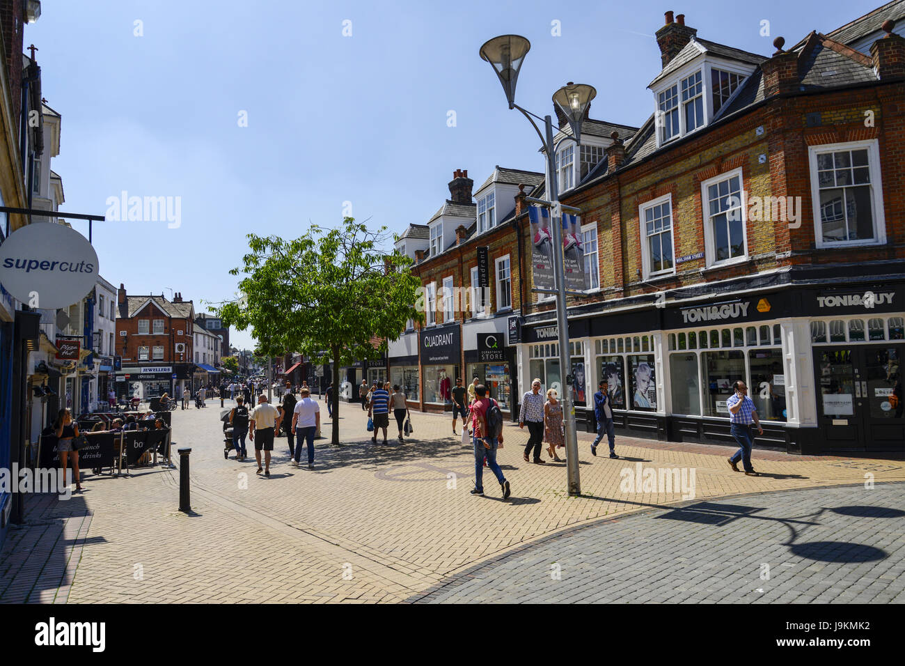 Moulsham Street - Chelmsford, Essex, England, UK Stock Photo