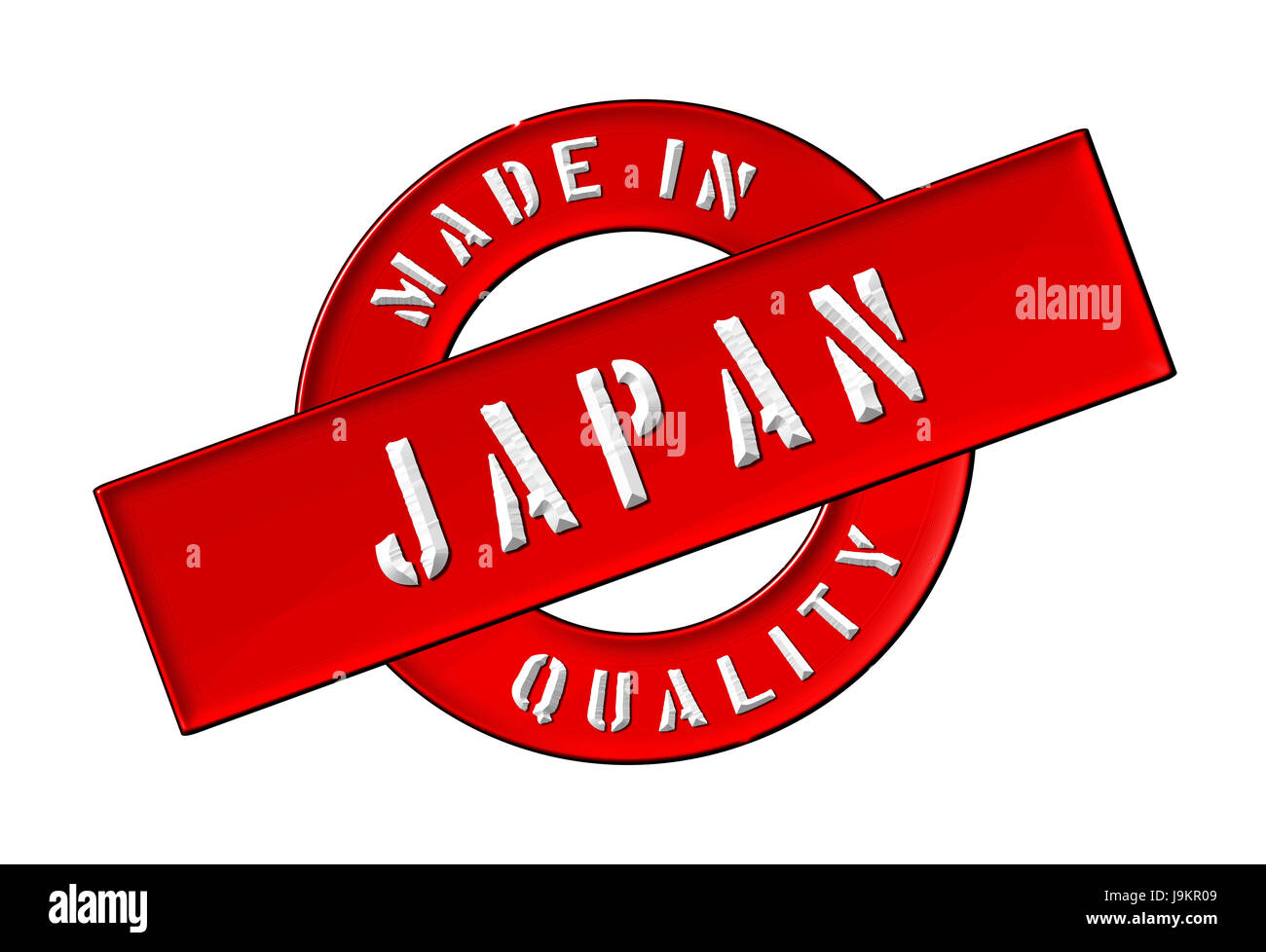 in, japan, made, tokyo, presentation, isolated, asia, in, japan, country, Stock Photo