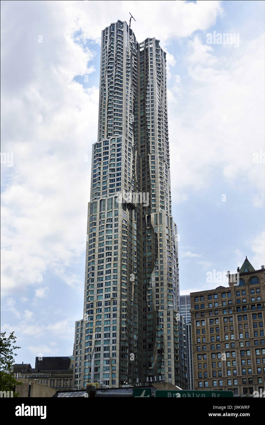 beekman tower, new york, usa Stock Photo