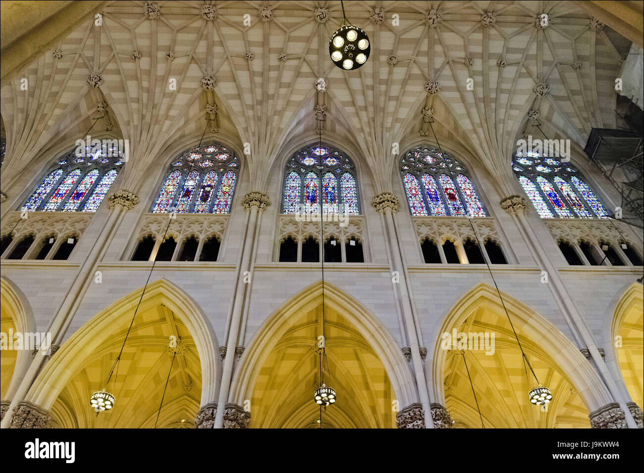 st patrick cathedral, new york, usa Stock Photo