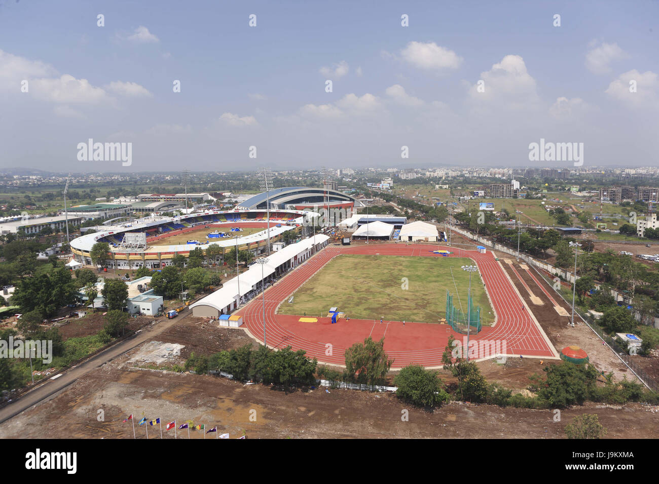 Shree shiv chhatrapati sports stadium complex hires stock photography