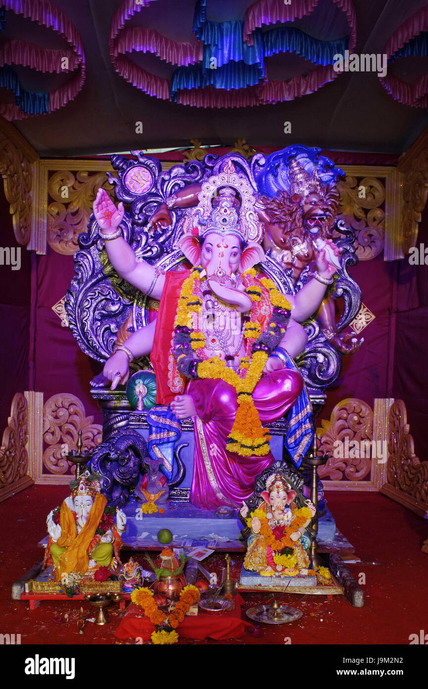 ganesh statue, mumbai, maharashtra, India, Asia Stock Photo Alamy