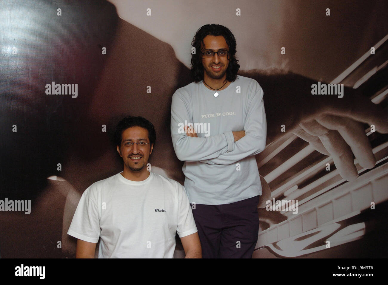 indian music composer, salim and sulaiman, India, Asia, NOMR Stock Photo