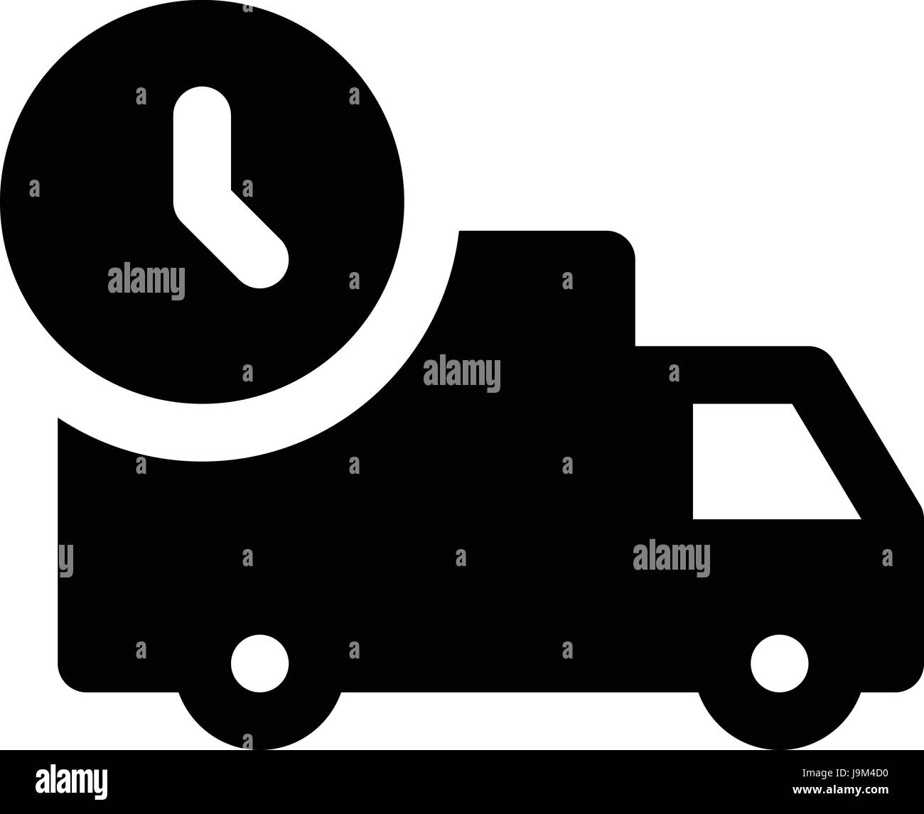 on time delivery truck Stock Vector Image & Art Alamy