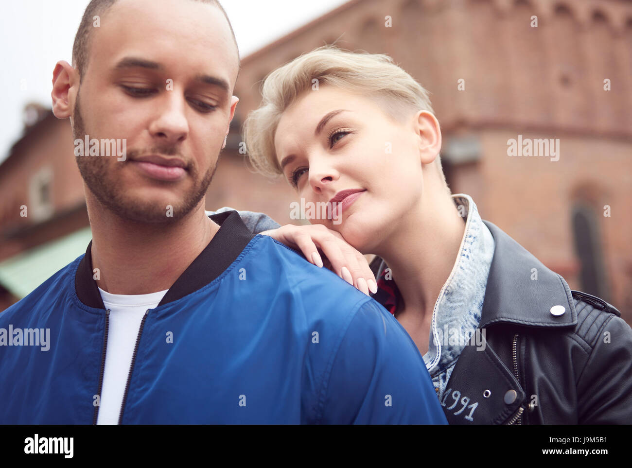 Love him more than anything else Stock Photo