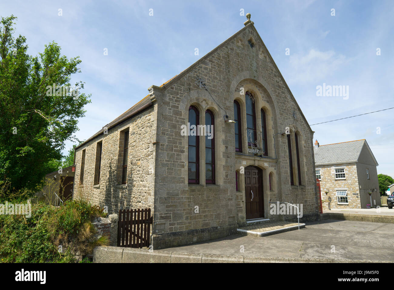 Barripper Methodist Church, Cornwall England UK Stock Photo