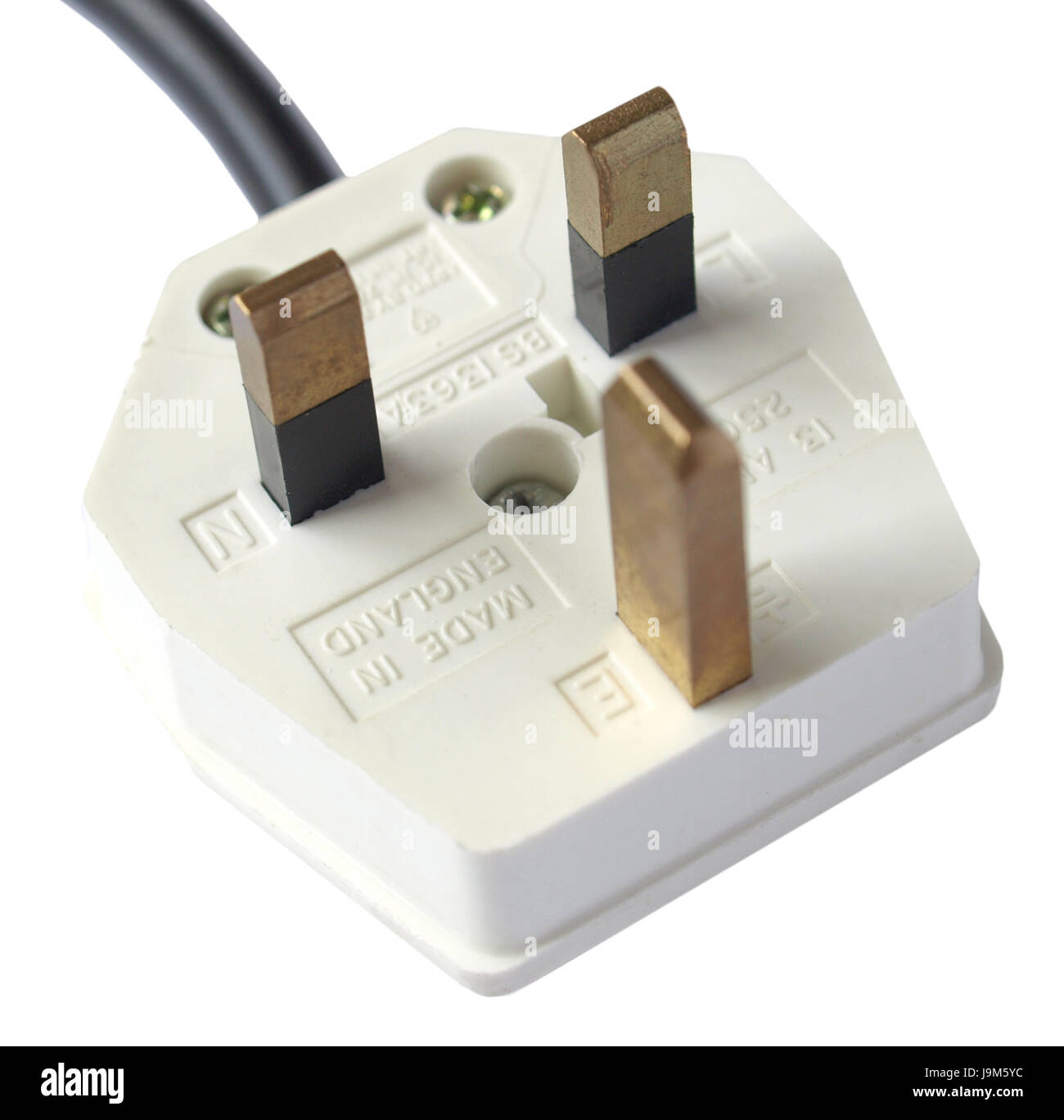 Energy use electric socket british socket Cut Out Stock Images ...