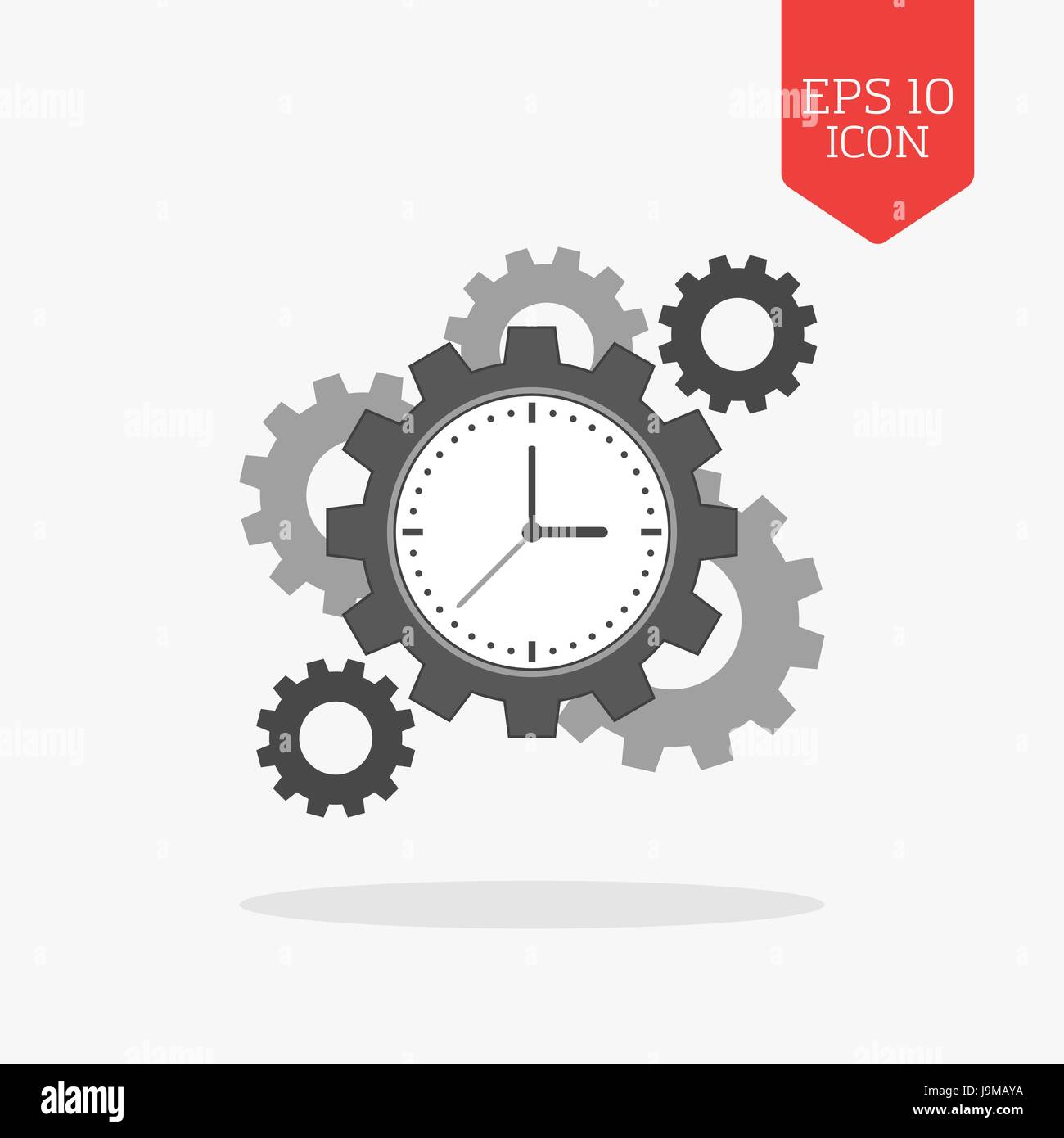 Color Wheel Designs Clock