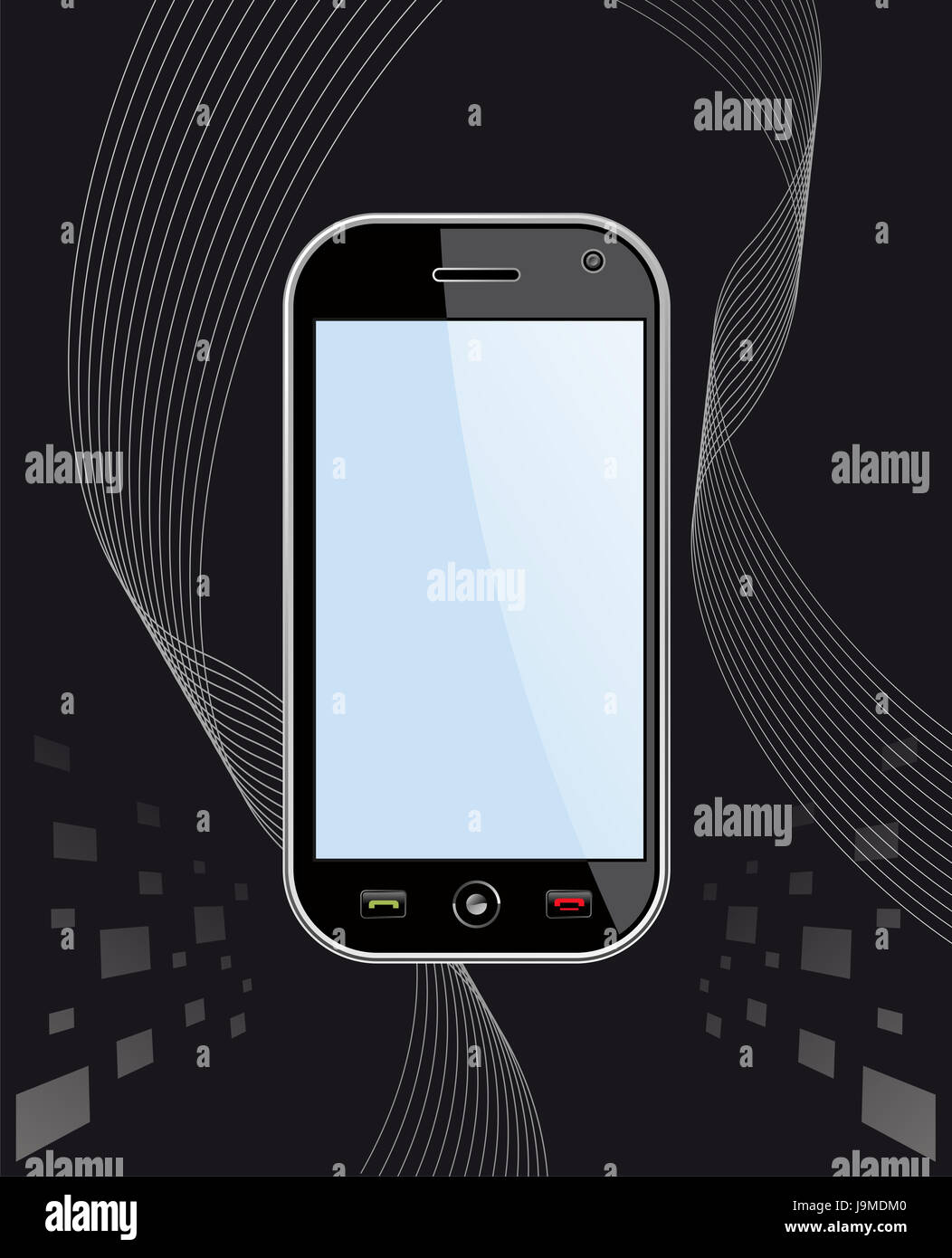 telephone, phone, call, object, music, isolated, social, modern ...