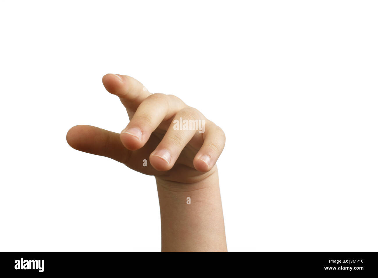 Human hand showing five fingers 23265440 PNG