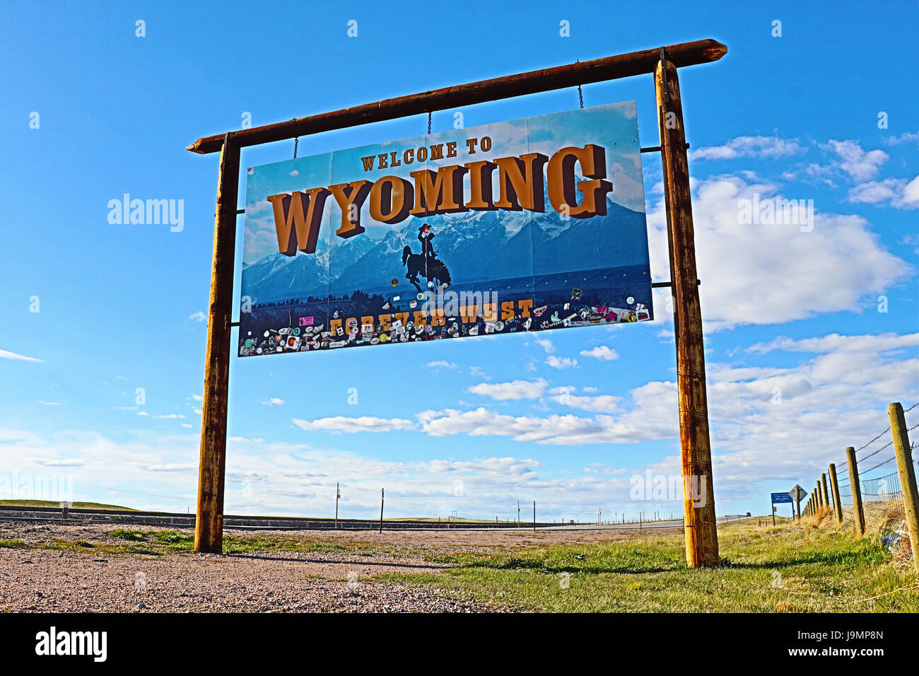 to wyoming sign hires stock photography and images Alamy