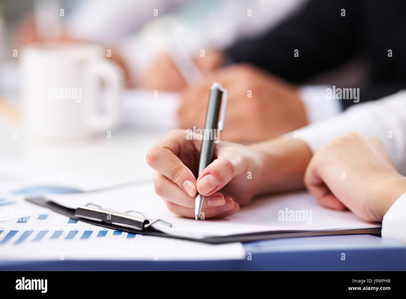 Secretary Writing Notes note, memo, seminar, career, write, wrote, writing, writes, finger ...