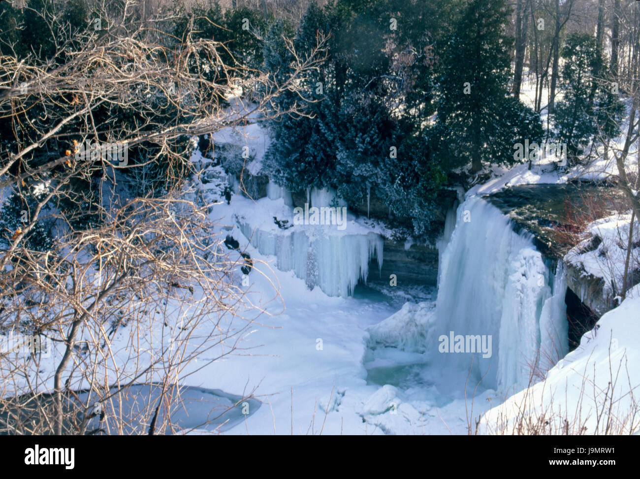 Bridal Veil Falls Manitoulin High Resolution Stock Photography And Images Alamy