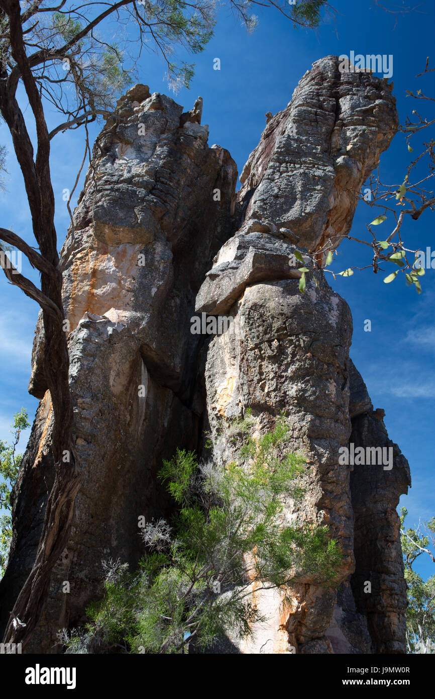 national park, rock, australia, pillar, erosion, national park, rock ...