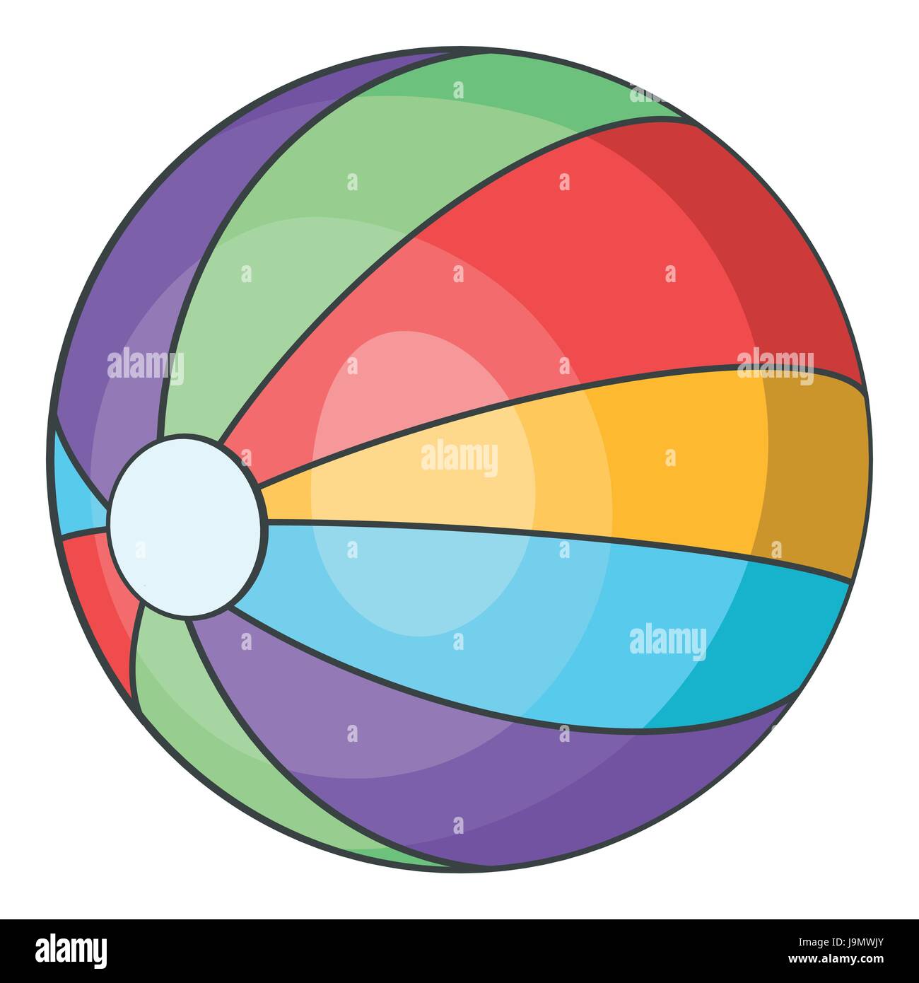 Ball icon, cartoon style Stock Vector Image & Art - Alamy