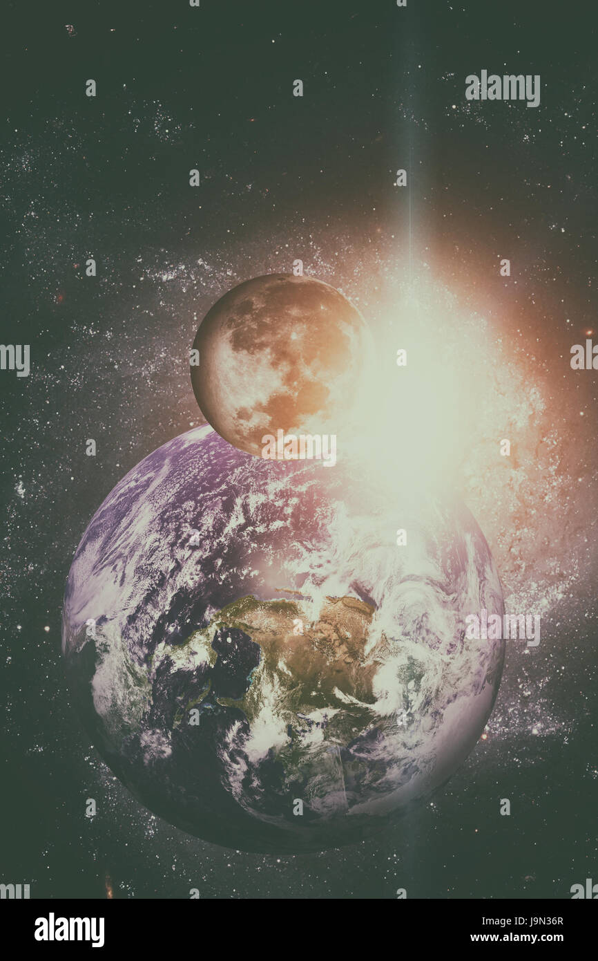 Solar System Earth. Earth is the largest and densest of the