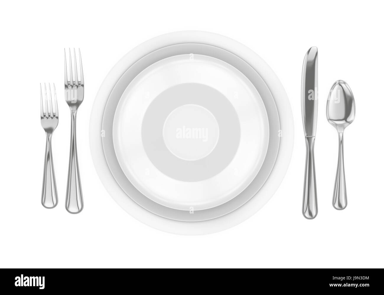 White plate porcelain spoon Black and White Stock Photos & Images - Alamy